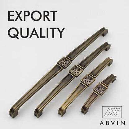 ABVIN Jali Vintage Antique for Cabinet Hardware Furniture Pulls for Cabinets Cupboards Drawers - 1 pcs