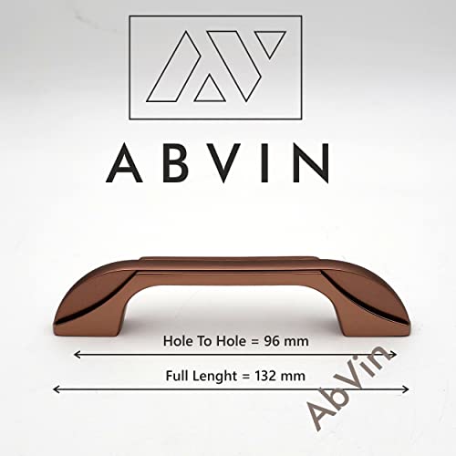 Premium Slim Rose Gold Copper Handles, Modern Gold Cabinet Hardware, Furniture Pulls for Doors, Cabinets, Cupboards & Drawers ( 1 pcs )