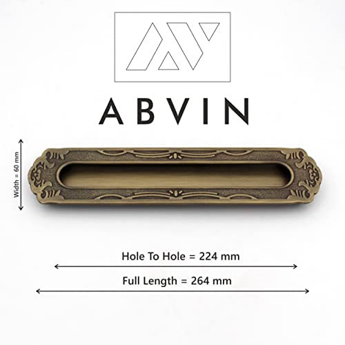 Vintage Antique Concealed Sliding Door Handle and Concealed Door Slide Handle , Door Handle and Concealed Door Pull Handle, Drawer Handles , Handles for Sliding wardrobes ( 1 Pcs )