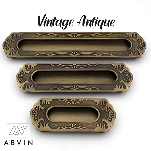 Vintage Antique Concealed Sliding Door Handle and Concealed Door Slide Handle , Door Handle and Concealed Door Pull Handle, Drawer Handles , Handles for Sliding wardrobes ( 1 Pcs )