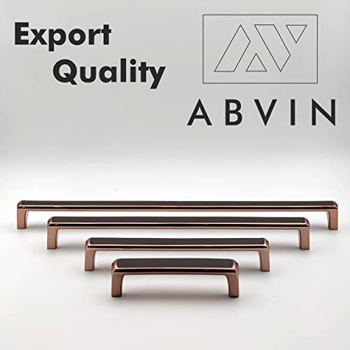 Texture Rosegold Square Cabinet Handles for Cabinet Hardware, Furniture Pulls for Doors, Cabinets, Cupboards & Drawers - Cocacola Finish - 1 pcs