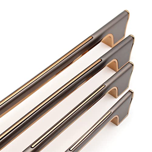 Grey Gold Cabinet Handles for Cabinet Hardware, Furniture Pulls for Doors, Cabinets, Cupboards & Drawers - Grey Gold Finish - 1 pcs