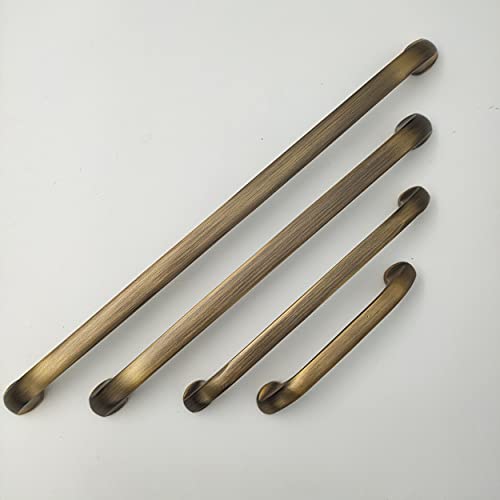Premium Solid Brass Bar Handles, Modern Gold Cabinet Hardware, Furniture Pulls for Doors, Cabinets, Cupboards & Drawers ( 1 pcs )
