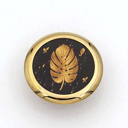 ABVIN Unique Gloss Round Knobs Unique Cabinet Pulls, Beautiful Drawer Knobs, Decorative Knobs, Dresser Knobs, Drawer Pulls, Knobs and Pulls - 1 pcs