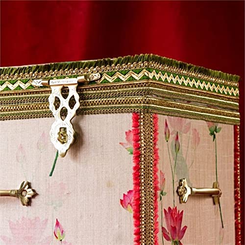 Vintage Brass Small Box hasp Lock Antique Brass Trunk Latches Jewelry Box Lock Clasp Antique Box Locking hinged hasp (1 pcs )