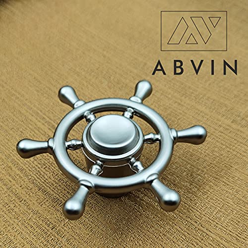 Ship Wheel Shape Knobs for Drawers - Sartin Finish - 1 PCS