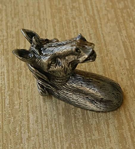 Horse Antique knobs for cabinets - Antique Finish - 1 pcs