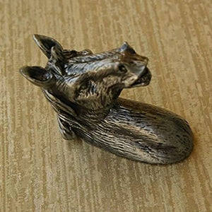 Horse Antique knobs for cabinets - Antique Finish - 1 pcs