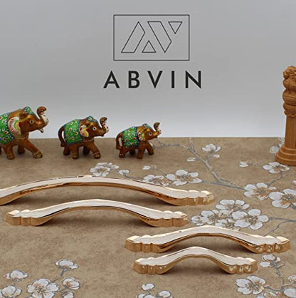 Premium Ceramic Gold Bar Handles, Modern Gold Cabinet Hardware, Furniture Pulls for Doors, Cabinets, Cupboards & Drawers ( 1 pcs )