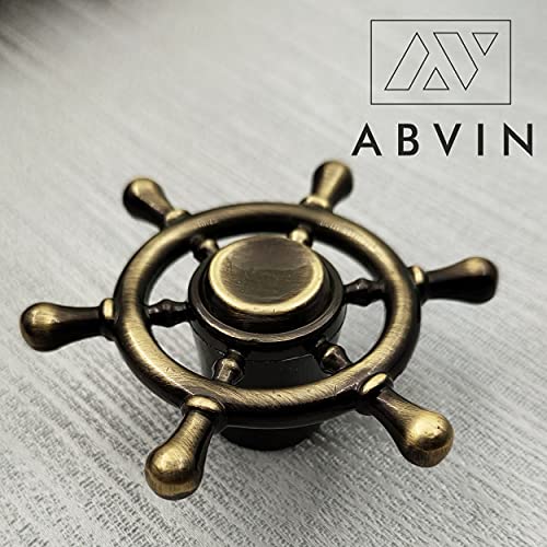 Ship Wheel Shape Knobs for Drawers - Antique Finish - 1 PCS