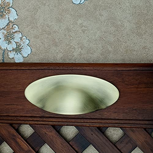 Antique Cup Pull , Cabinet Handles , Kitchen Handles - 1 pcs