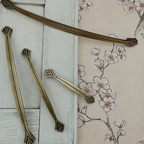 ABVIN Flower Antique Handles for Cabinet Hardware, Furniture Pulls for Doors, Cabinets, Cupboards & Drawers - 1 pcs