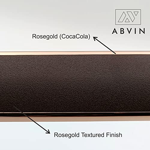 Texture Rosegold Square Cabinet Handles for Cabinet Hardware, Furniture Pulls for Doors, Cabinets, Cupboards & Drawers - Cocacola Finish - 1 pcs