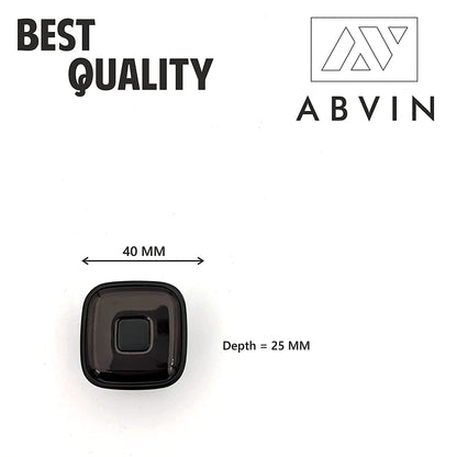 Square Dual Black Knobs Unique Cabinet Pulls Beautiful Drawer Knobs Decorative Knobs Dresser Knobs Drawer Pulls Knobs and Pulls - 1 Pcs