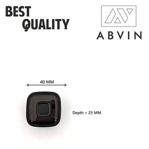 Square Dual Black Knobs Unique Cabinet Pulls Beautiful Drawer Knobs Decorative Knobs Dresser Knobs Drawer Pulls Knobs and Pulls - 1 Pcs