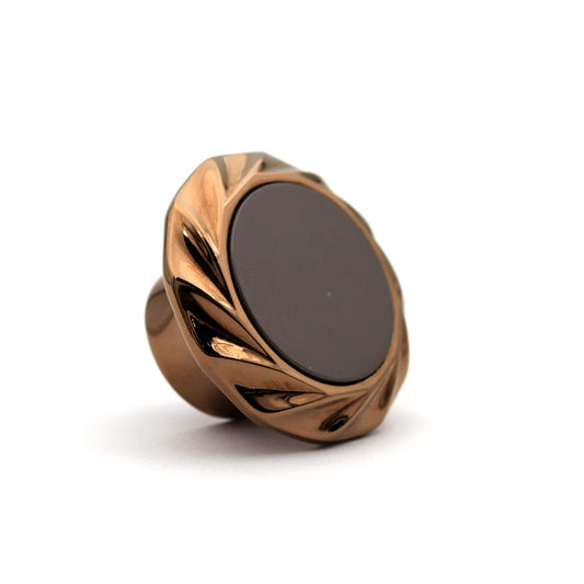 Grey Gold Round Knobs Unique Cabinet Pulls Beautiful Drawer Knobs Decorative Knobs Dresser Knobs Drawer Pulls Knobs and Pulls - 1 Pcs