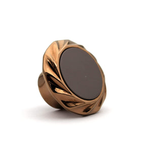 Grey Gold Round Knobs Unique Cabinet Pulls Beautiful Drawer Knobs Decorative Knobs Dresser Knobs Drawer Pulls Knobs and Pulls - 1 Pcs