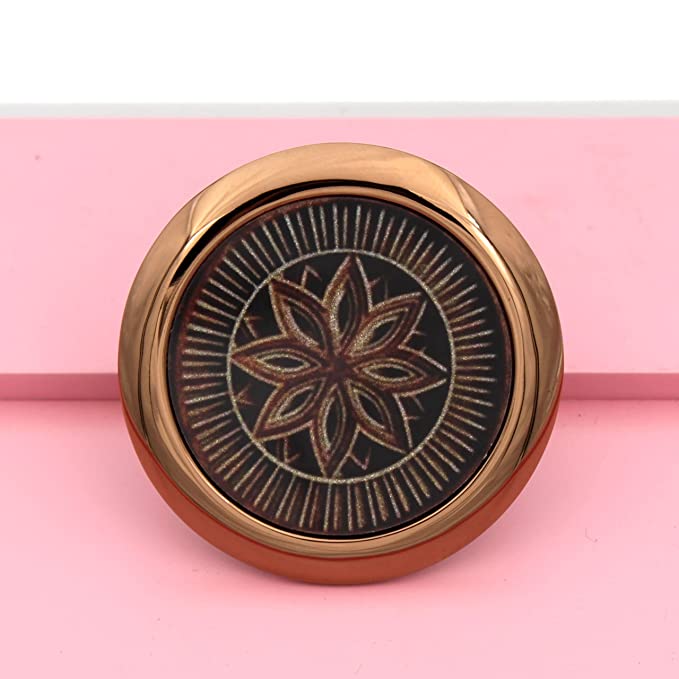 ABVIN Unique Gloss Round Knobs Unique Cabinet Pulls, Beautiful Drawer Knobs, Decorative Knobs, Dresser Knobs, Drawer Pulls, Knobs and Pulls - 1 pcs