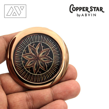 ABVIN Unique Gloss Round Knobs Unique Cabinet Pulls, Beautiful Drawer Knobs, Decorative Knobs, Dresser Knobs, Drawer Pulls, Knobs and Pulls - 1 pcs