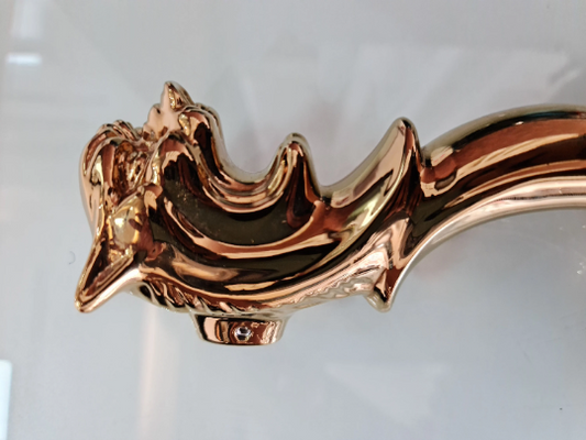 PVD Gold Beast Door Handle for Main Door Handles, Pulls for Front Door - 1 pcs