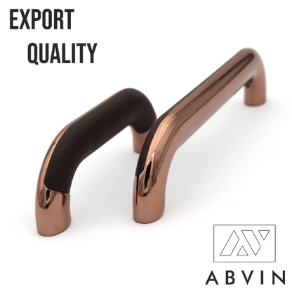 Modern Slim Dual Side Textured Copper Cabinet Hardware, Furniture Pulls for Doors, Cabinets, Cupboards & Drawers -1 Piece