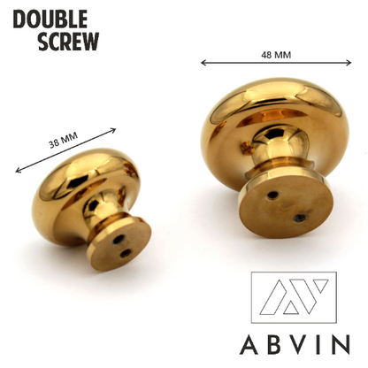 Heavy Gold Knobs Unique Cabinet Pulls Beautiful Drawer Knobs Decorative Knobs Dresser Knobs Drawer Pulls Knobs and Pulls - 1 Pcs