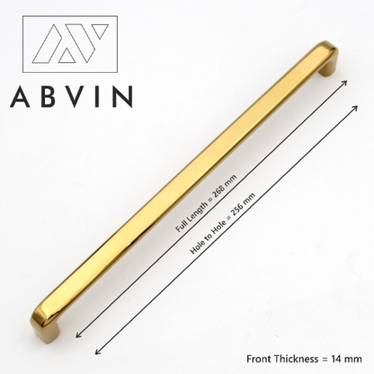 PVD Gold Round Cabinet Hardware, Furniture Pulls for Doors, Cabinets, Cupboards & Drawers -1 Piece