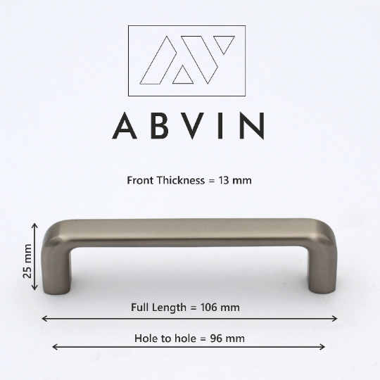 Matt Round Cabinet Hardware, Furniture Pulls for Doors, Cabinets, Cupboards & Drawers -1 Piece