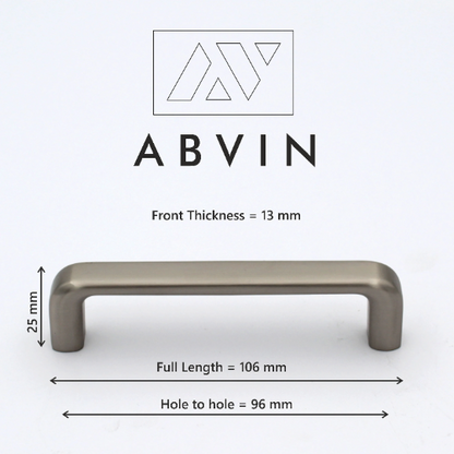Matt Round Cabinet Hardware, Furniture Pulls for Doors, Cabinets, Cupboards & Drawers -1 Piece