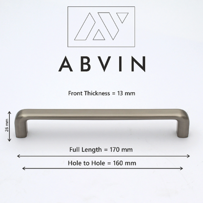Matt Round Cabinet Hardware, Furniture Pulls for Doors, Cabinets, Cupboards & Drawers -1 Piece