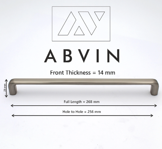 Matt Round Cabinet Hardware, Furniture Pulls for Doors, Cabinets, Cupboards & Drawers -1 Piece