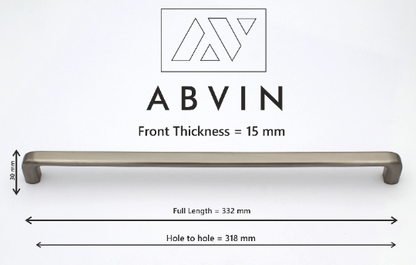 Matt Round Cabinet Hardware, Furniture Pulls for Doors, Cabinets, Cupboards & Drawers -1 Piece